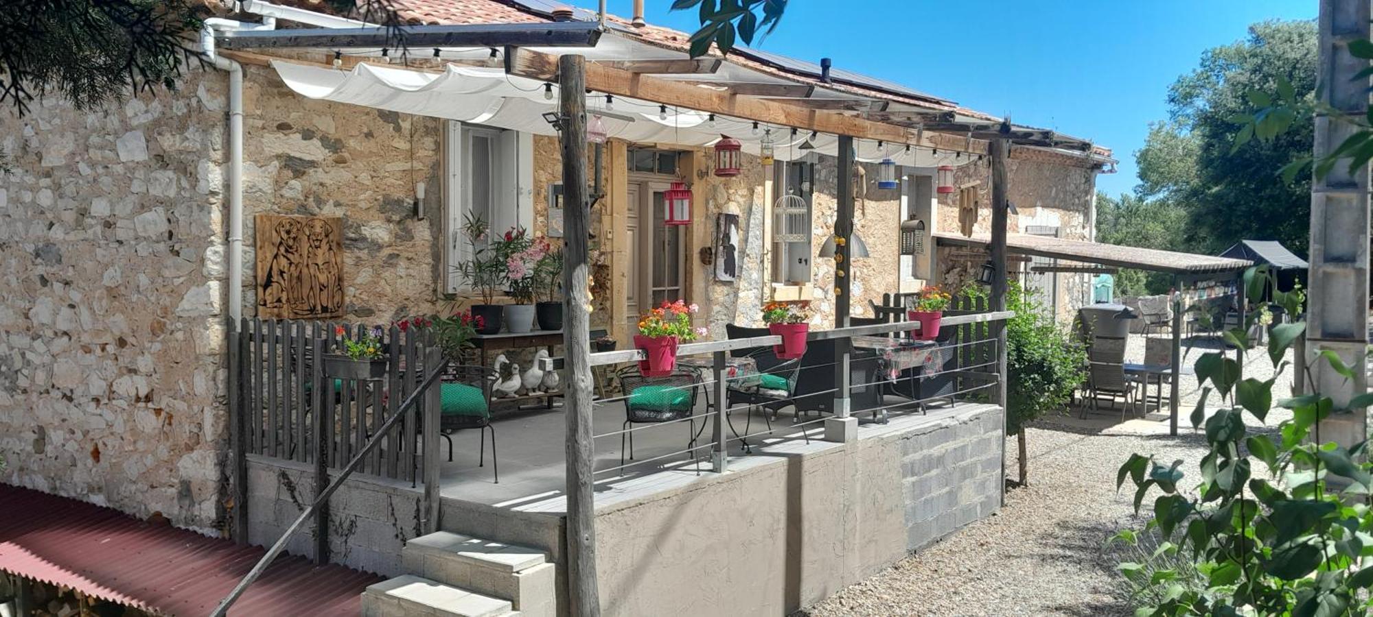 Frühstückspension Sur La Bonnefooi Prades-sur-Vernazobre
